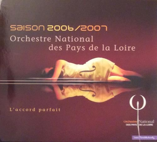 Orchestre national des pays de la loire saison 2006/2007